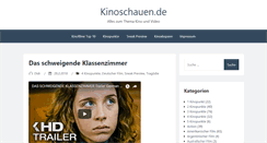 Desktop Screenshot of kinoschauen.de